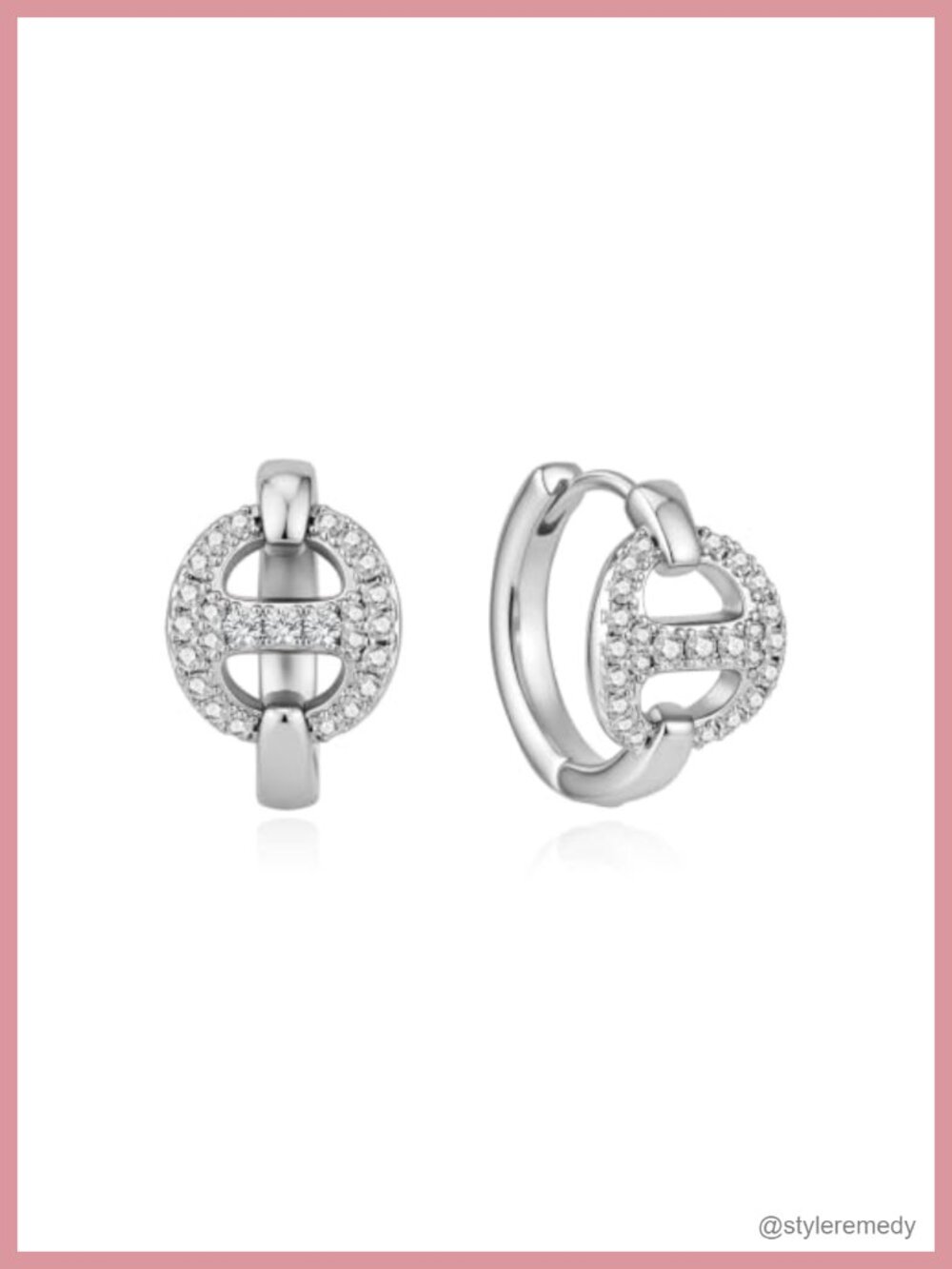 18K Gold Plated Hoop Earrings 925 Sterling Silver Posts Hypoallergenic Huggie